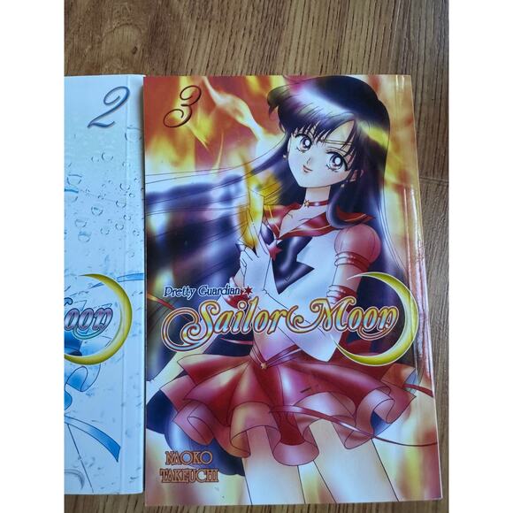 Sailor Moon Manga Books Vols. 1 2 3- Naoko Takeuchi- Kodansha English Books - Picture 5 of 5